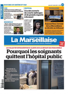 La Marseillaise N°23118 du 07 octobre 2020 à télécharger sur iPad