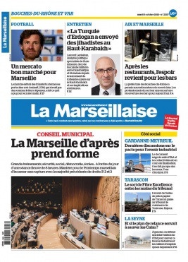 La Marseillaise N°23117 du 06 octobre 2020 à télécharger sur iPad