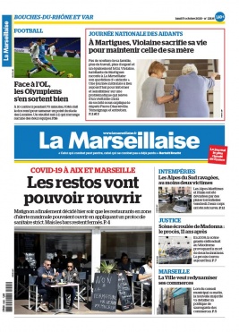 La Marseillaise N°23116 du 05 octobre 2020 à télécharger sur iPad