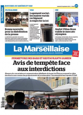 La Marseillaise N°23108 du 25 septembre 2020 à télécharger sur iPad