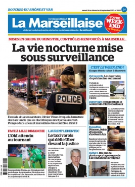 La Marseillaise N°23103 du 19 septembre 2020 à télécharger sur iPad