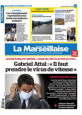 La Marseillaise N°23074 du 17 août 2020 à télécharger sur iPad