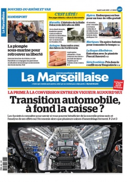 La Marseillaise N°23063 du 03 août 2020 à télécharger sur iPad