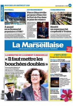 La Marseillaise N°23060 du 30 juillet 2020 à télécharger sur iPad