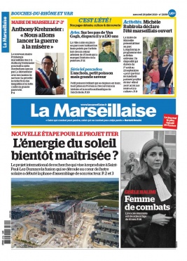 La Marseillaise N°23059 du 29 juillet 2020 à télécharger sur iPad