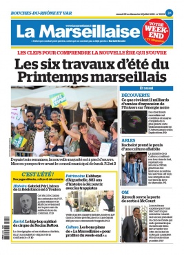 La Marseillaise N°23056 du 25 juillet 2020 à télécharger sur iPad