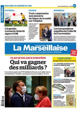 La Marseillaise N°23053 du 22 juillet 2020 à télécharger sur iPad