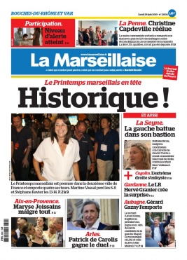 La Marseillaise N°23034 du 29 juin 2020 à télécharger sur iPad