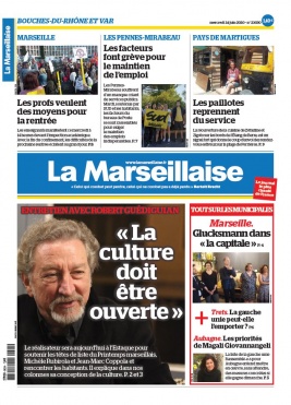 La Marseillaise N°23030 du 24 juin 2020 à télécharger sur iPad