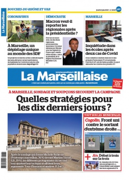 La Marseillaise N°23025 du 18 juin 2020 à télécharger sur iPad