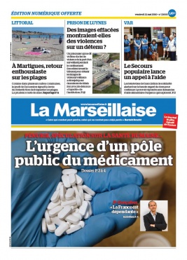 La Marseillaise N°23003 du 22 mai 2020 à télécharger sur iPad