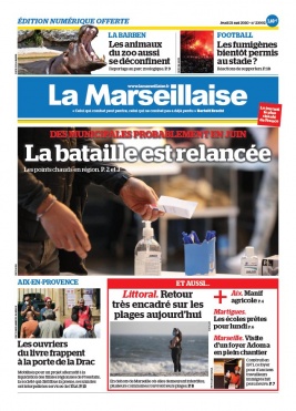 La Marseillaise N°23002 du 21 mai 2020 à télécharger sur iPad