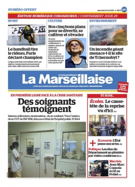 La Marseillaise N°22973 du 15 avril 2020 à télécharger sur iPad