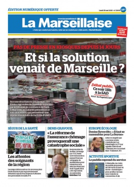 La Marseillaise N°23005 du 25 mai 2020 à télécharger sur iPad