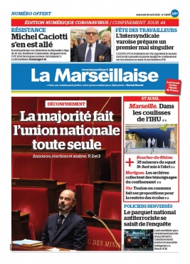 La Marseillaise N°22985 du 29 avril 2020 à télécharger sur iPad