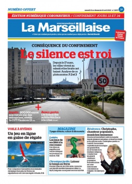 La Marseillaise N°22976 du 18 avril 2020 à télécharger sur iPad