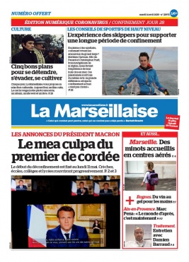 La Marseillaise N°22972 du 14 avril 2020 à télécharger sur iPad