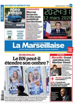 La Marseillaise N°22955 du 13 mars 2020 à télécharger sur iPad