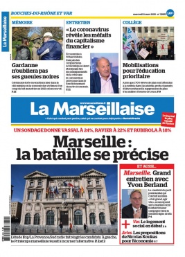 La Marseillaise N°22953 du 11 mars 2020 à télécharger sur iPad