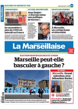 La Marseillaise N°22951 du 09 mars 2020 à télécharger sur iPad