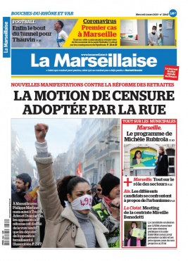 La Marseillaise N°22947 du 04 mars 2020 à télécharger sur iPad