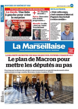 La Marseillaise N°22942 du 27 février 2020 à télécharger sur iPad