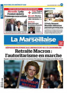 La Marseillaise N°22941 du 26 février 2020 à télécharger sur iPad