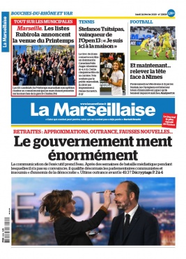 La Marseillaise N°22939 du 24 février 2020 à télécharger sur iPad