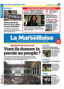 La Marseillaise N°22933 du 17 février 2020 à télécharger sur iPad