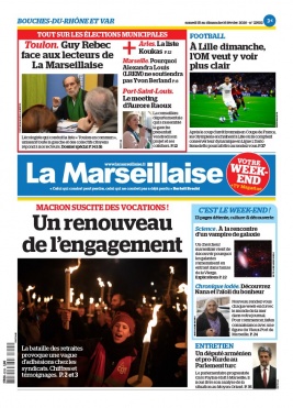 La Marseillaise N°22932 du 15 février 2020 à télécharger sur iPad
