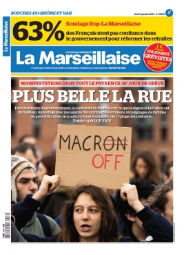 La Marseillaise N°22900 du 09 janvier 2020 à télécharger sur iPad