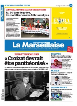 La Marseillaise N°22897 du 06 janvier 2020 à télécharger sur iPad