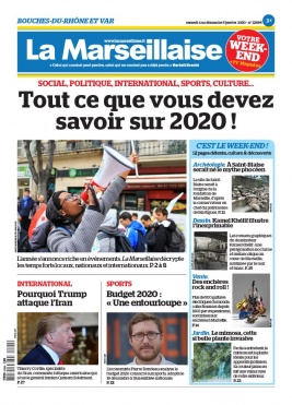 La Marseillaise N°22896 du 04 janvier 2020 à télécharger sur iPad