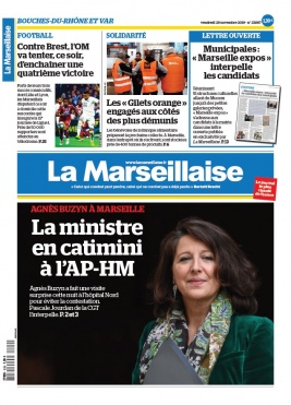 La Marseillaise N°22867 du 29 novembre 2019 à télécharger sur iPad
