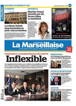 La Marseillaise N°22866 du 28 novembre 2019 à télécharger sur iPad