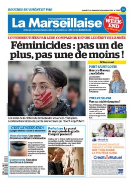 La Marseillaise N°22862 du 23 novembre 2019 à télécharger sur iPad