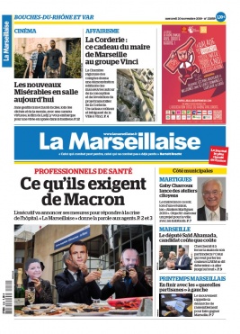 La Marseillaise N°22859 du 20 novembre 2019 à télécharger sur iPad