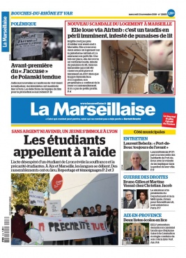La Marseillaise N°22853 du 13 novembre 2019 à télécharger sur iPad