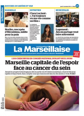 La Marseillaise N°22849 du 07 novembre 2019 à télécharger sur iPad