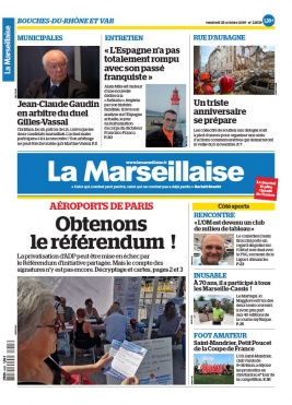La Marseillaise N°22839 du 25 octobre 2019 à télécharger sur iPad