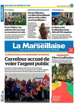 La Marseillaise N°22832 du 17 octobre 2019 à télécharger sur iPad