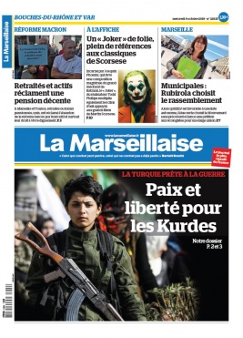 La Marseillaise N°22825 du 09 octobre 2019 à télécharger sur iPad