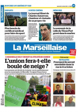 La Marseillaise N°22819 du 02 octobre 2019 à télécharger sur iPad
