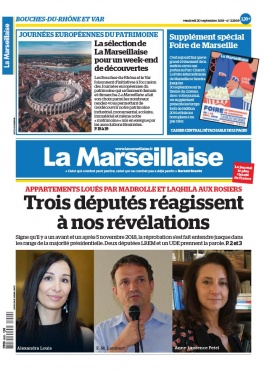 La Marseillaise N°22809 du 20 septembre 2019 à télécharger sur iPad