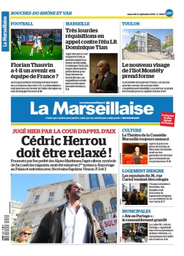 La Marseillaise N°22801 du 11 septembre 2019 à télécharger sur iPad