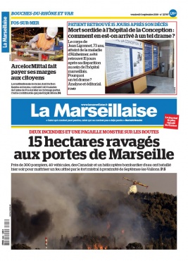 La Marseillaise N°22797 du 06 septembre 2019 à télécharger sur iPad