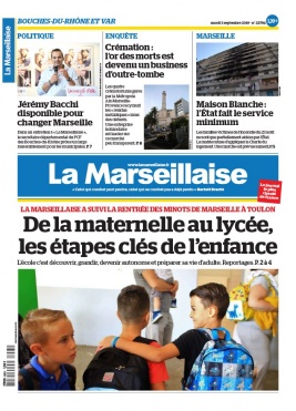 La Marseillaise N°22794 du 03 septembre 2019 à télécharger sur iPad