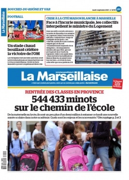 La Marseillaise N°22793 du 02 septembre 2019 à télécharger sur iPad