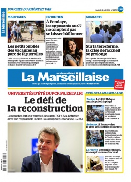 La Marseillaise N°22785 du 23 août 2019 à télécharger sur iPad