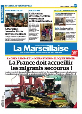 La Marseillaise N°22782 du 20 août 2019 à télécharger sur iPad